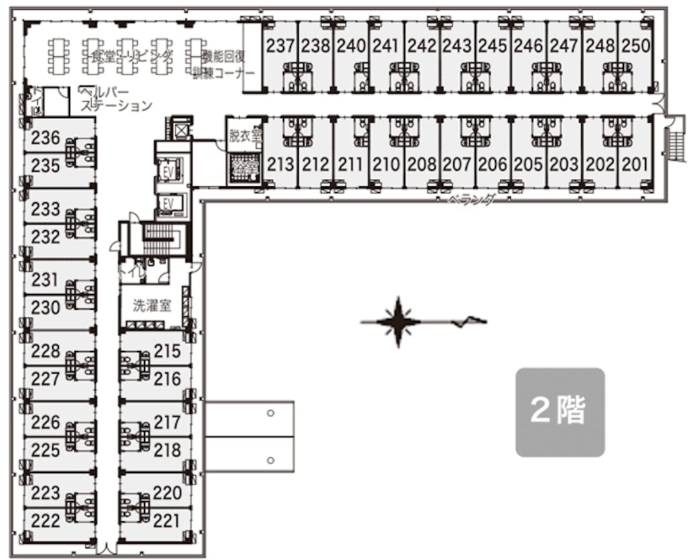 イリーゼ横浜港南台 間取図