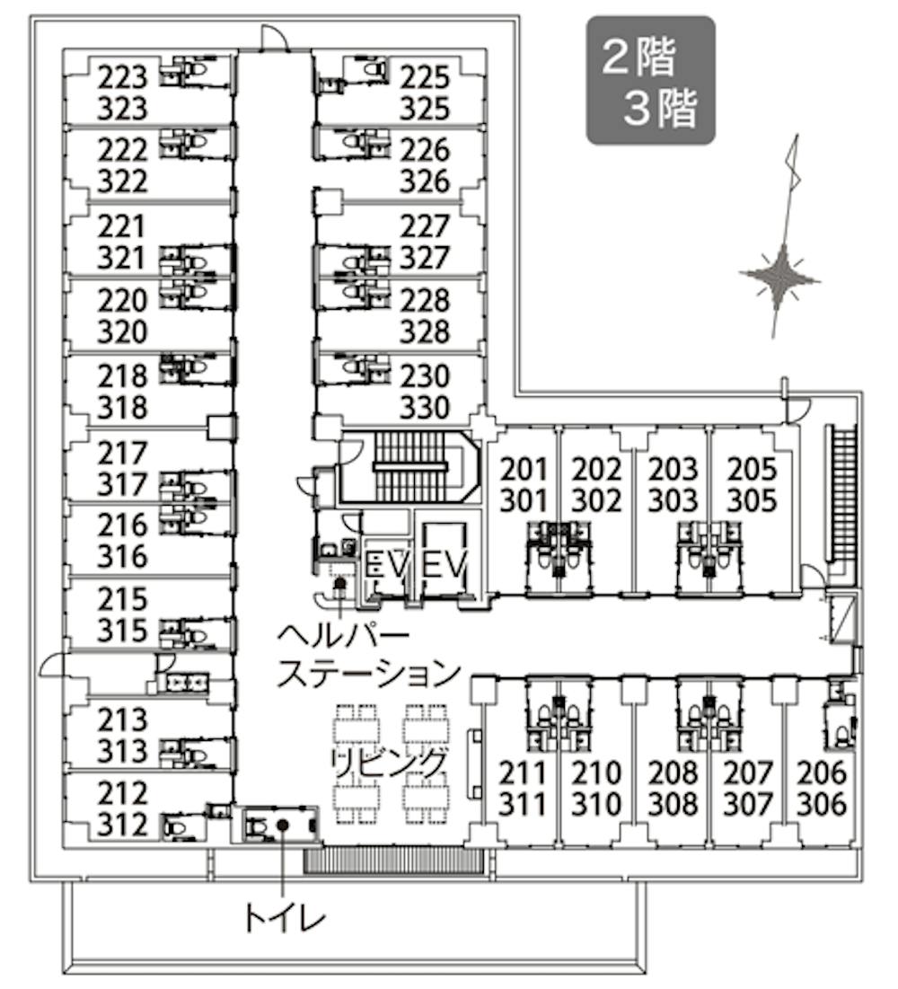 イリーゼ仙台柏木 間取図