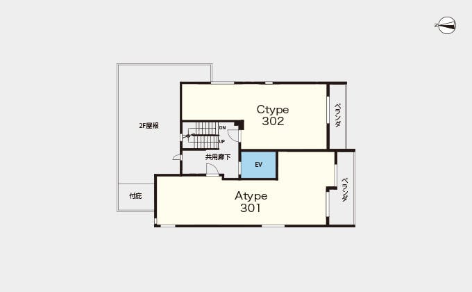 ヘーベルVillage大井3丁目 間取図