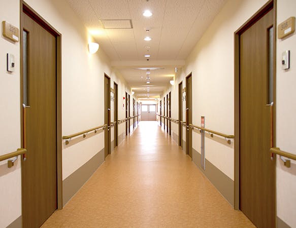 リアンレーヴ立川 廊下