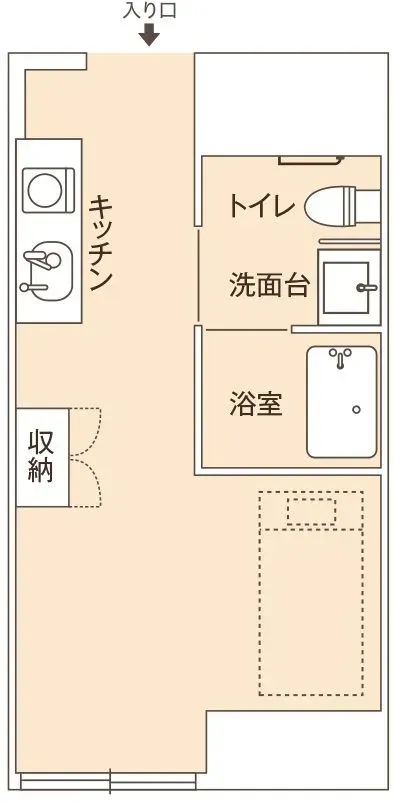 ココファン創成川イースト 間取図