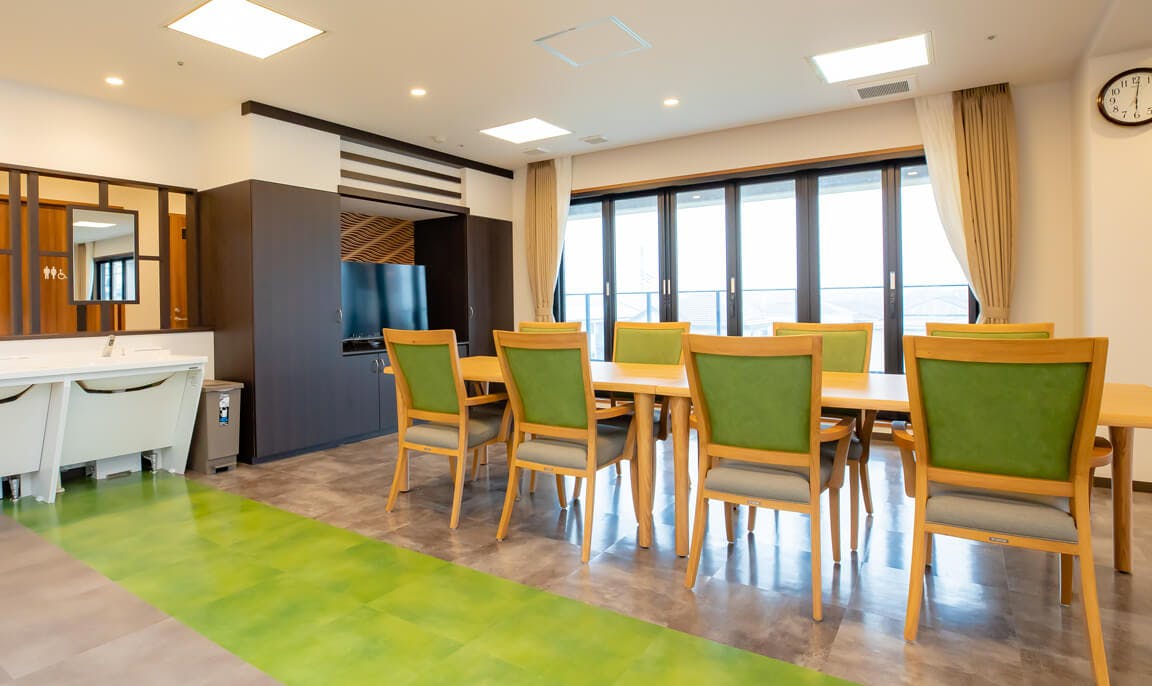 ニチイメゾン八千代緑が丘 共用リビング・食堂