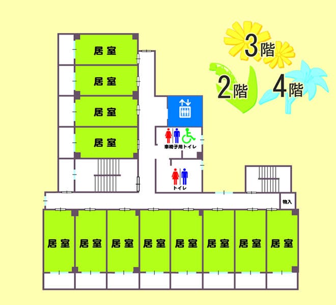 大笑いのいえ下総中山 間取図