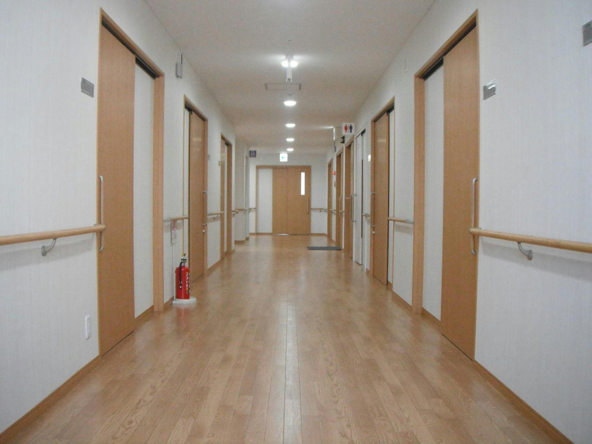 ホットヴィラ友部 廊下