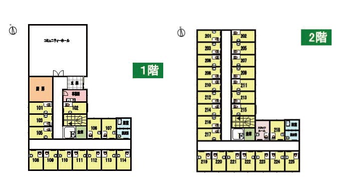 おひさまの家宝殿 間取図