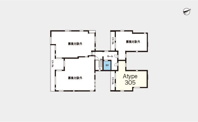 へーベルVillage市川 間取図