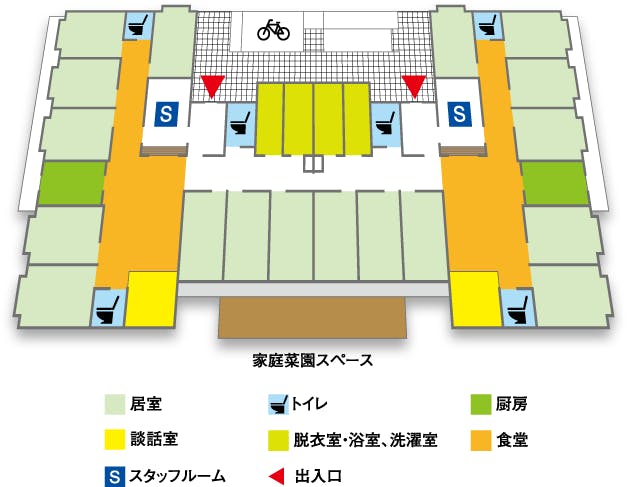 グループホームいずみの里 間取図
