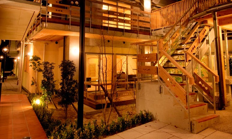 コレクティブハウスアクラスタウン 階段