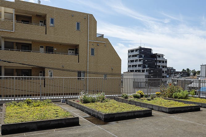フローレンスケアホーム千鳥町 屋上