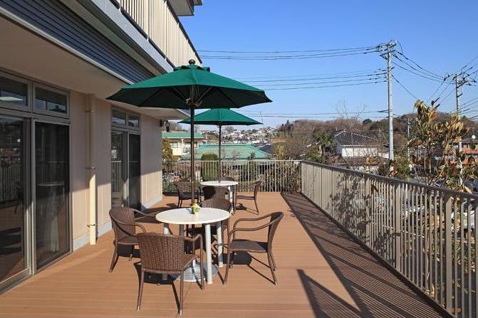 ボンセジュール町田鶴川 1F ウッドデッキテラス
