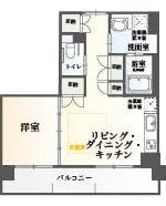 ドーミー岩槻LeviⅠ 間取図
