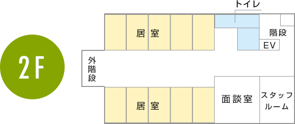住宅型有料老人ホーム 虹の森小鷹野 間取図