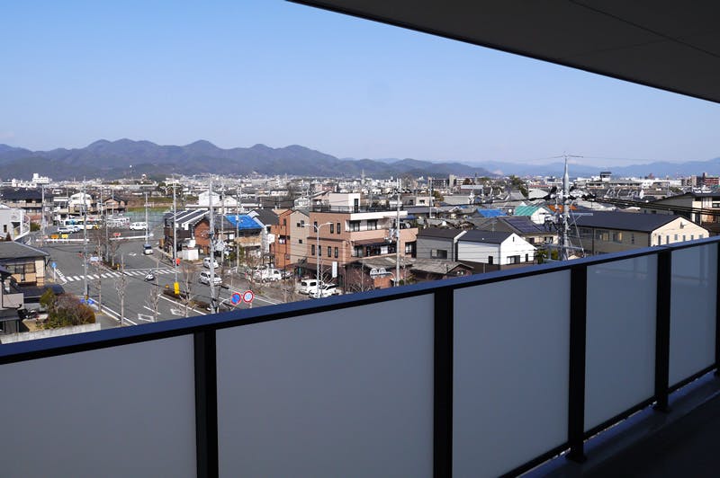 はるかぜガーデン桂川 眺望