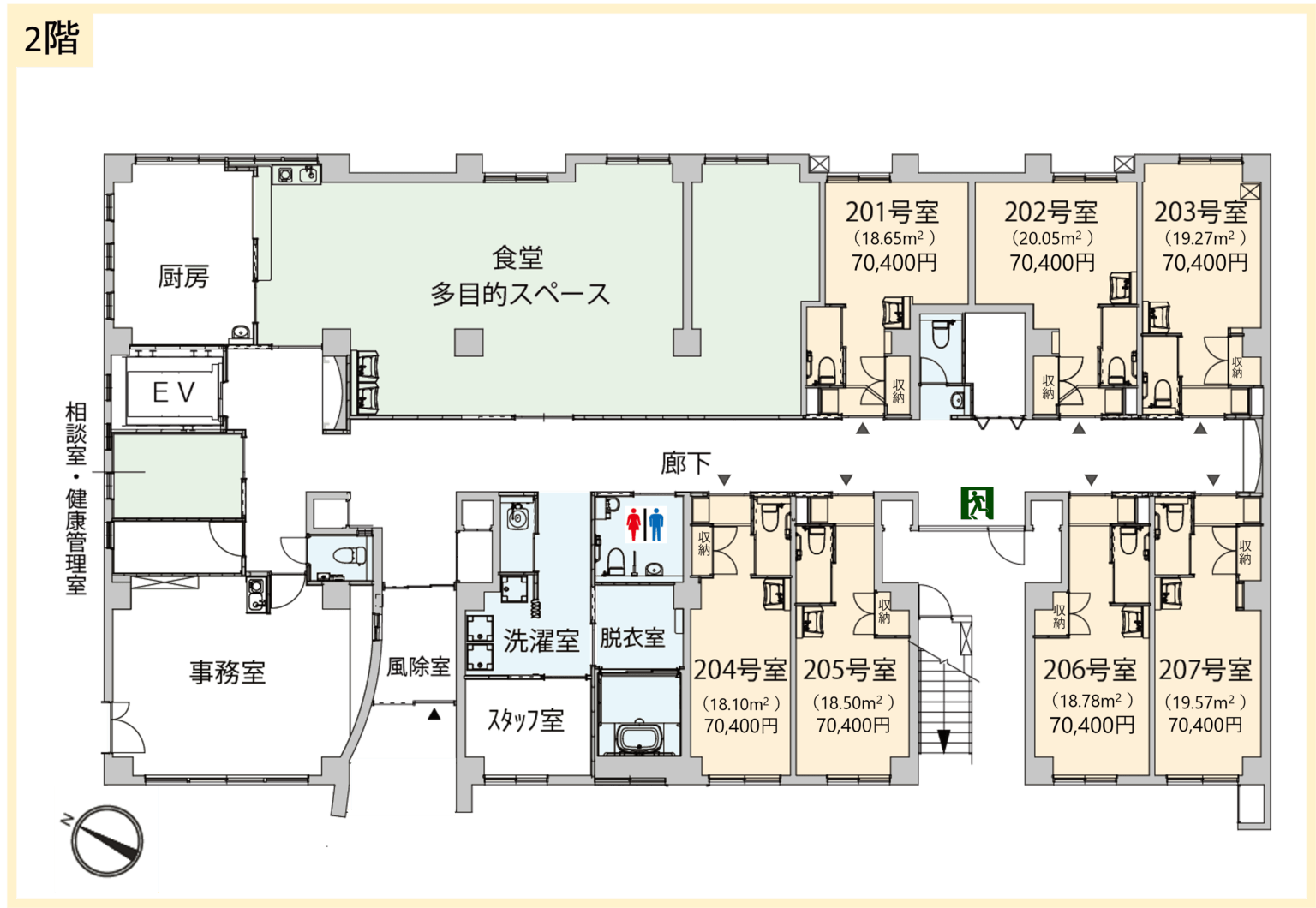 ガーデンコート朝霞 間取図