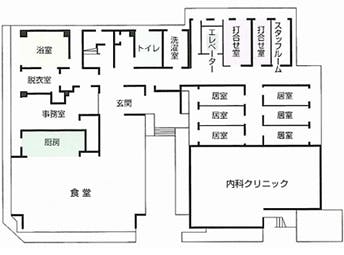 スーパー・コート東住吉2号館 間取図