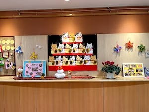 ディーフェスタクオーレ福生 手作りの飾り