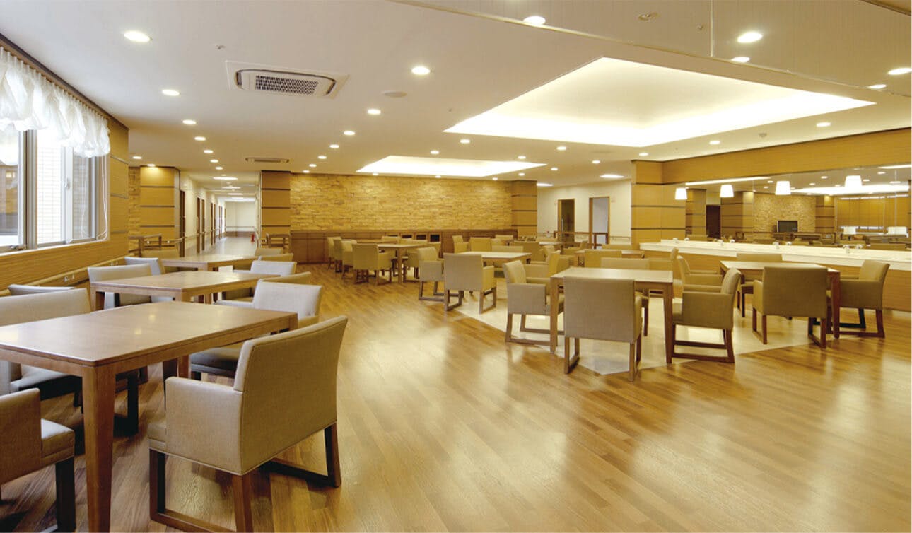 花咲池田21 食堂