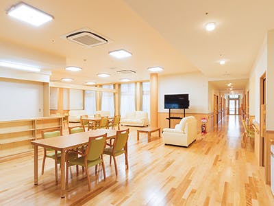 グループホームつばさ原町 食堂・リビング