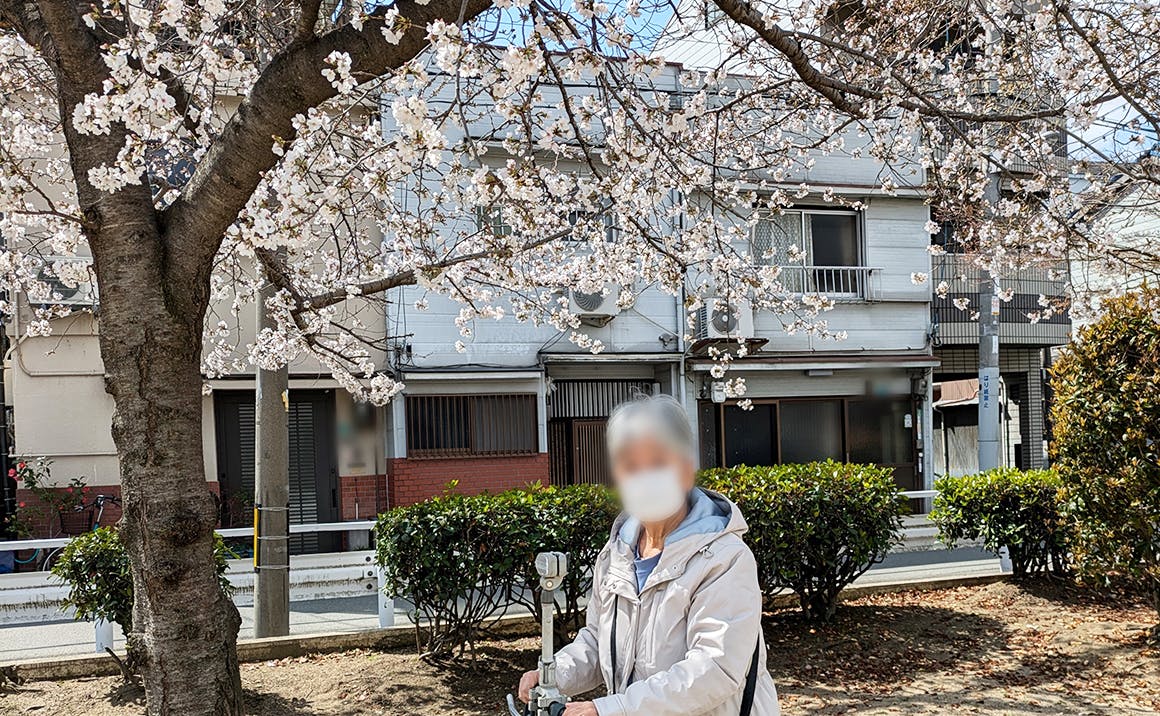 グループホームたのしい家新深江 お花見
