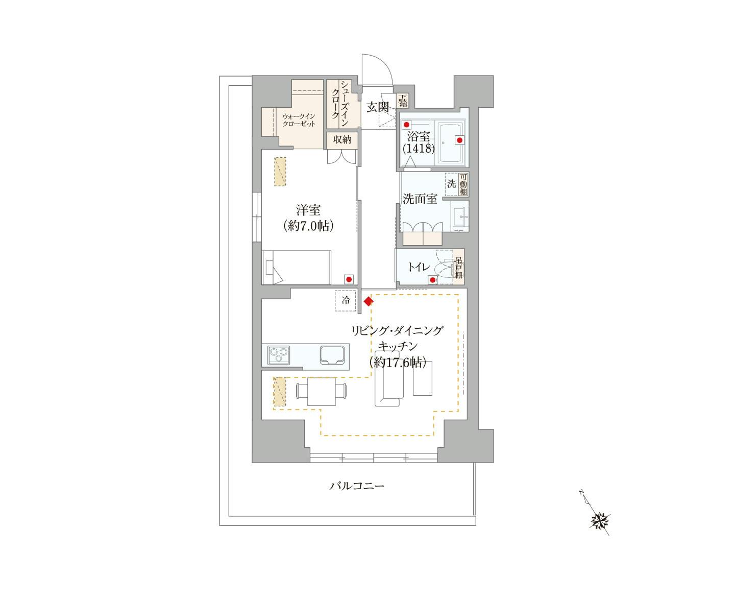グランドマスト江古田の杜 間取図