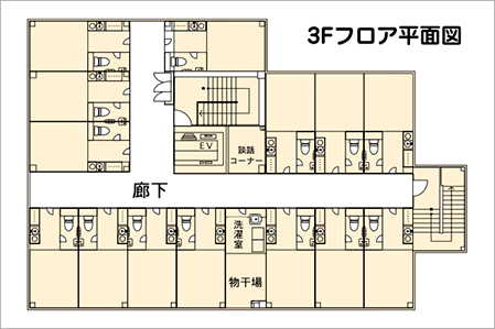 ほのか寺方 間取図