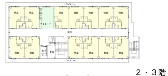 プラチナ・シニアホーム宝塚逆瀬川 間取図