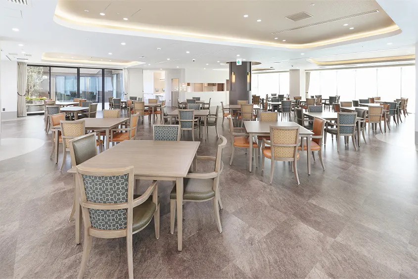 メディカルホームグランダあやめ池駅前 5F ダイニング