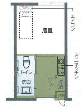 ケアプロ21いせはら 間取図