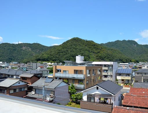 ベルデ岐阜中央 部屋からの景色