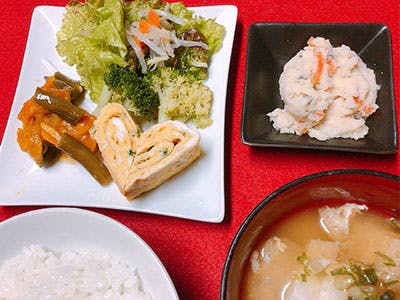グループホームえくせれんと国府 朝食例
