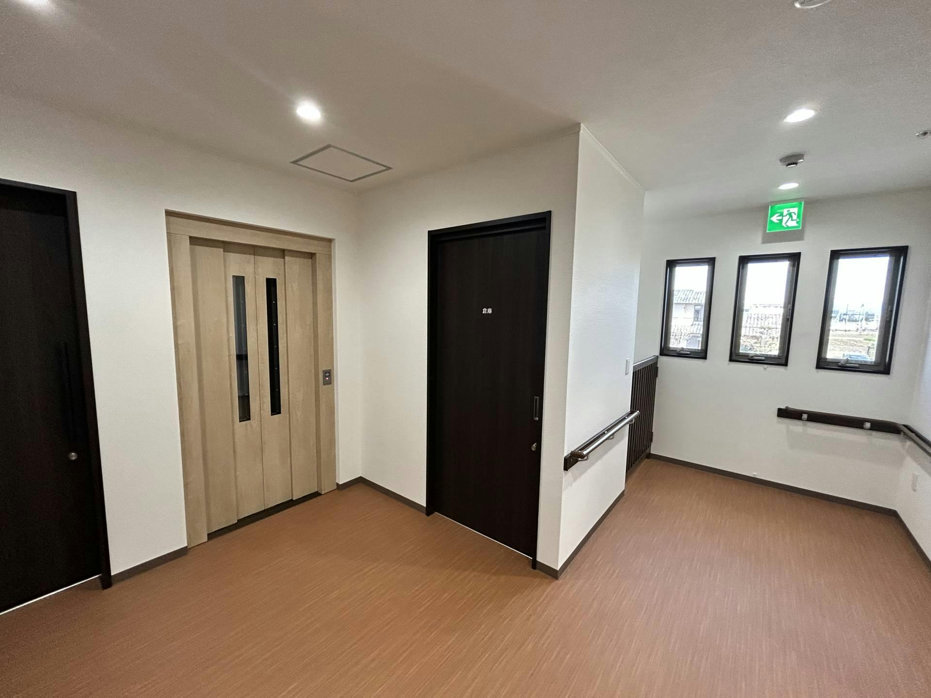 グループホーム五感の里本庄早稲田 エレベーターホール