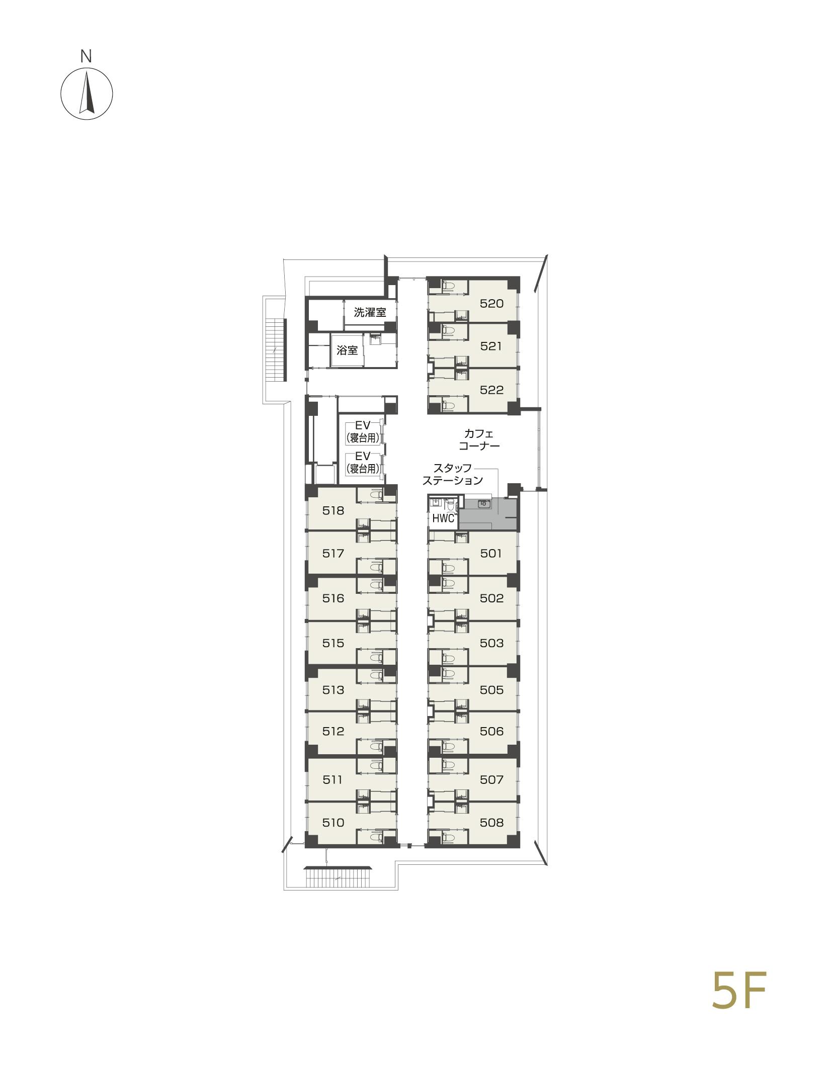 チャーム府中番場 間取図