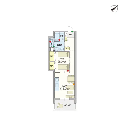 ヘーベルVillage金沢八景 間取図