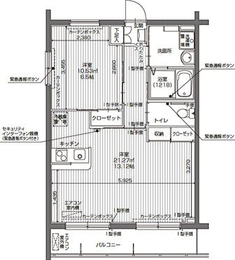 アイリスガーデンさいたま新都心 間取図
