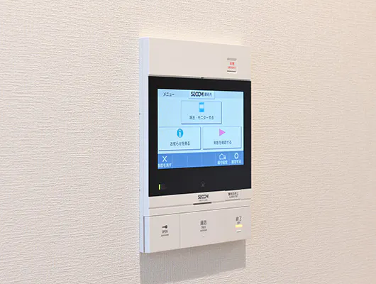 リーフエスコート東小金井 録画機能付きインターホン
