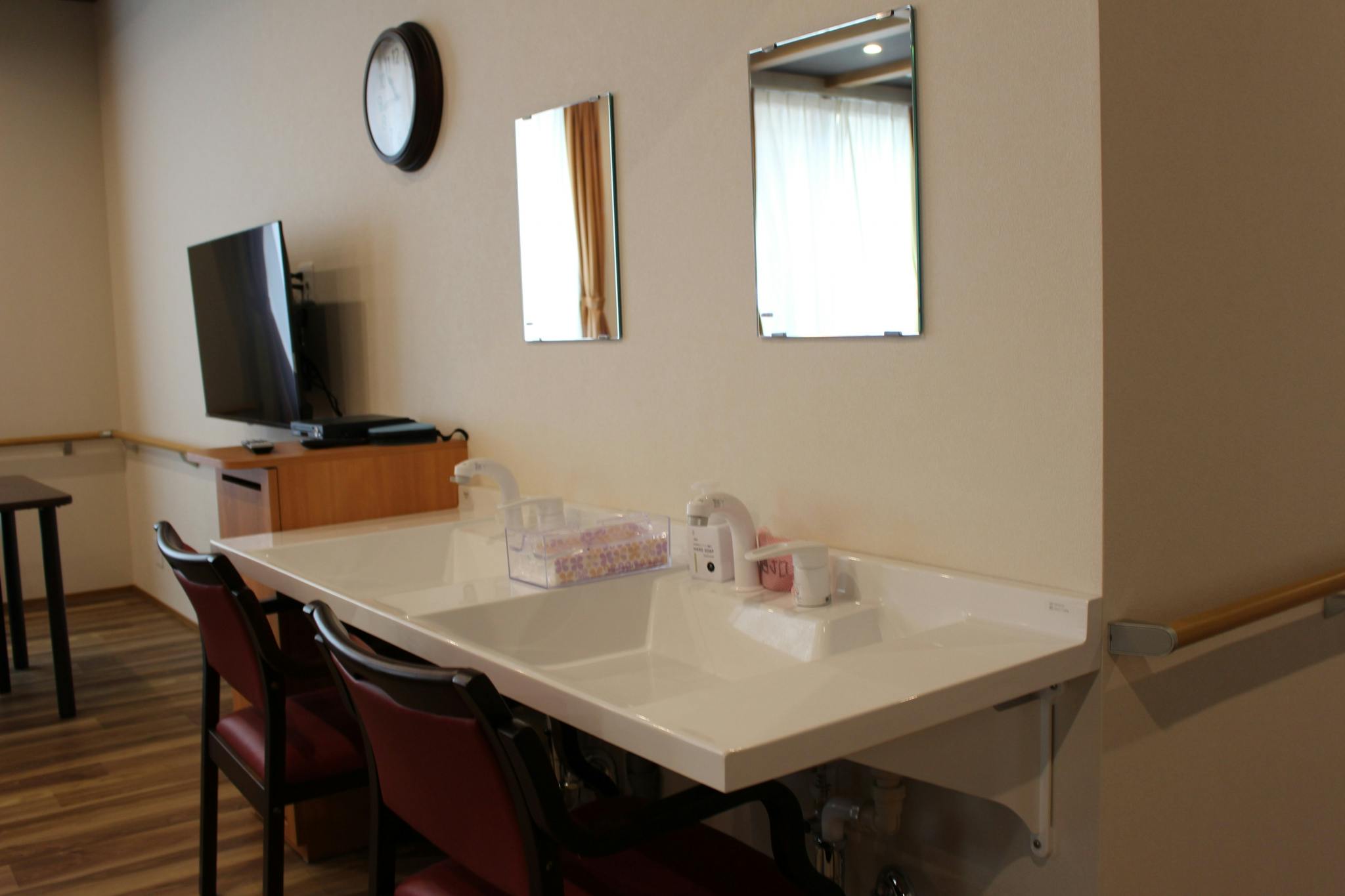 ホームライフ喜楽の杜 洗面コーナー