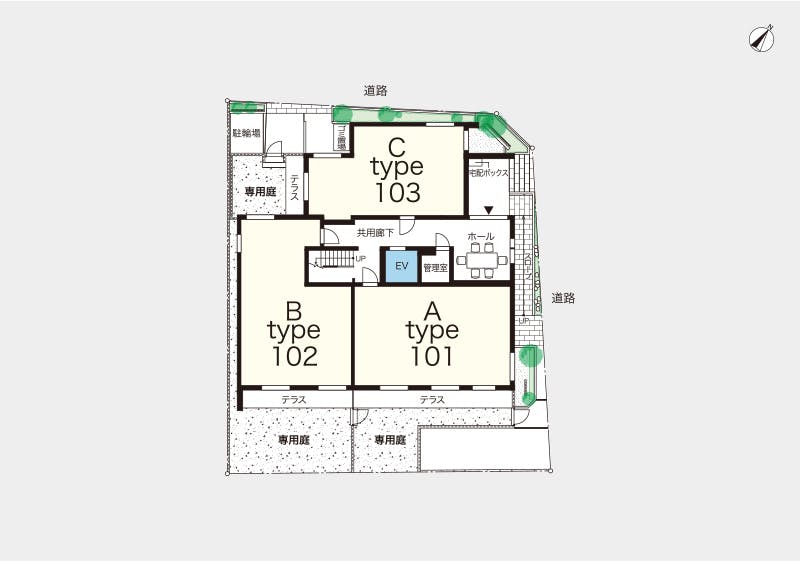 ヘーベルVillage浦和南 間取図