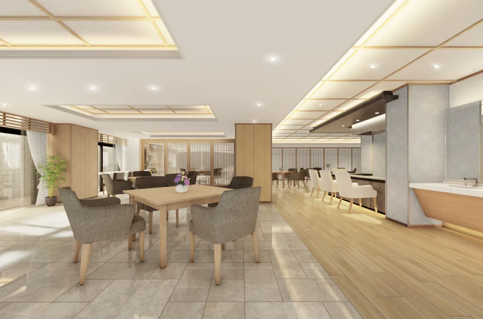 チャームプレミア京都岡崎 ダイニング 完成予想図