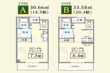 glad下川原 間取図