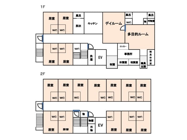 住宅型有料老人ホーム トラストリー長久手 間取図