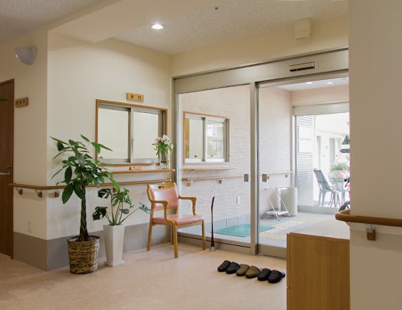 リアンレーヴ立川 エントランスホール