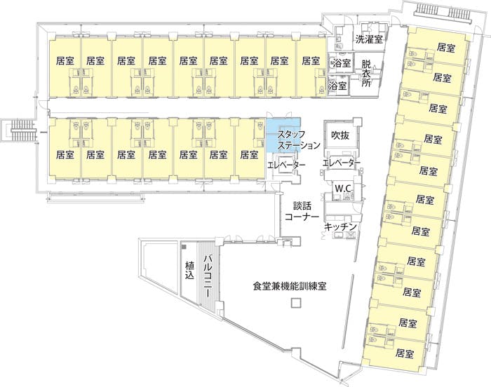 チャーム長岡京 間取図