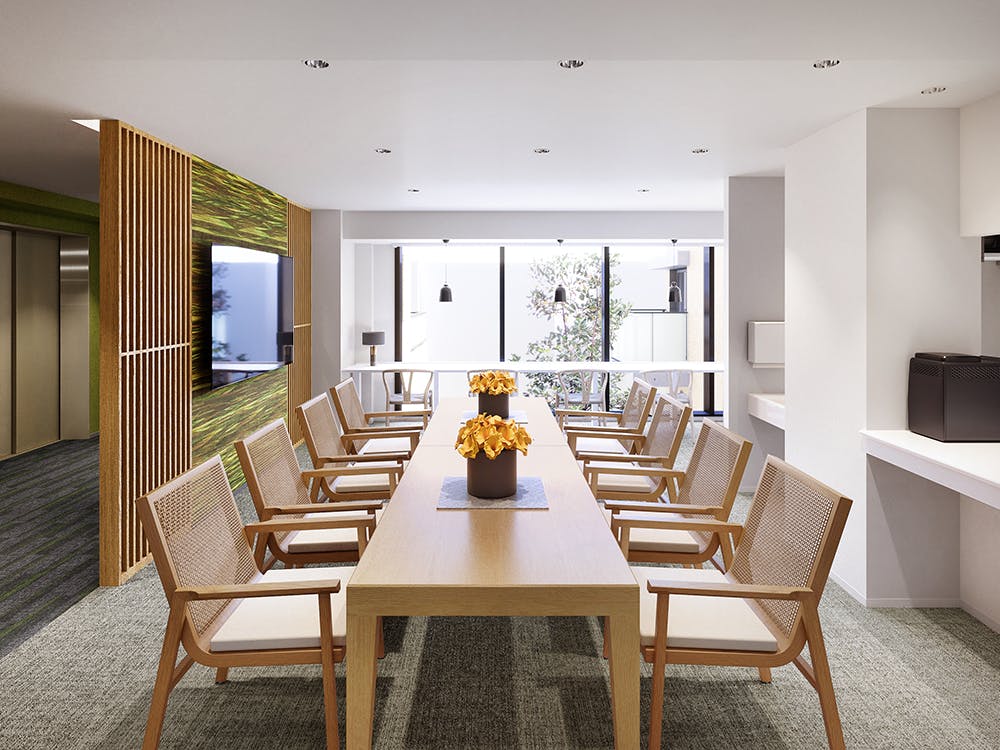 チャームスイート品川大井 カフェコーナー