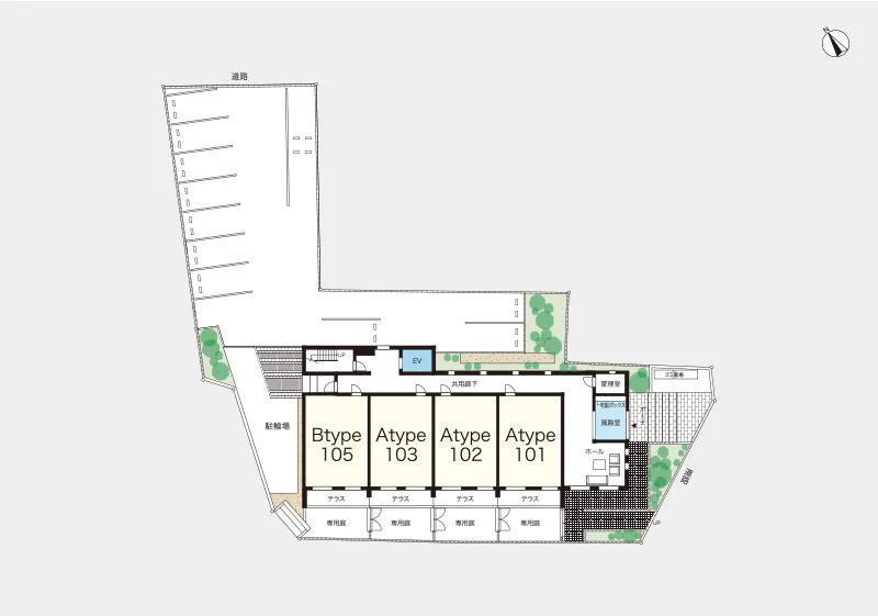ヘーベルVillage藤沢本町 間取図