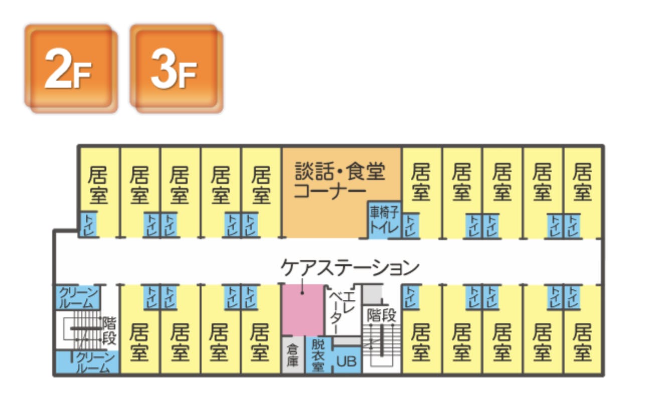 さわやかおおみや館 間取図