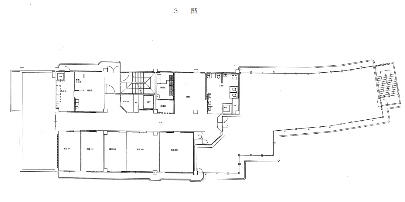 特別養護老人ホームみかど荘 間取図
