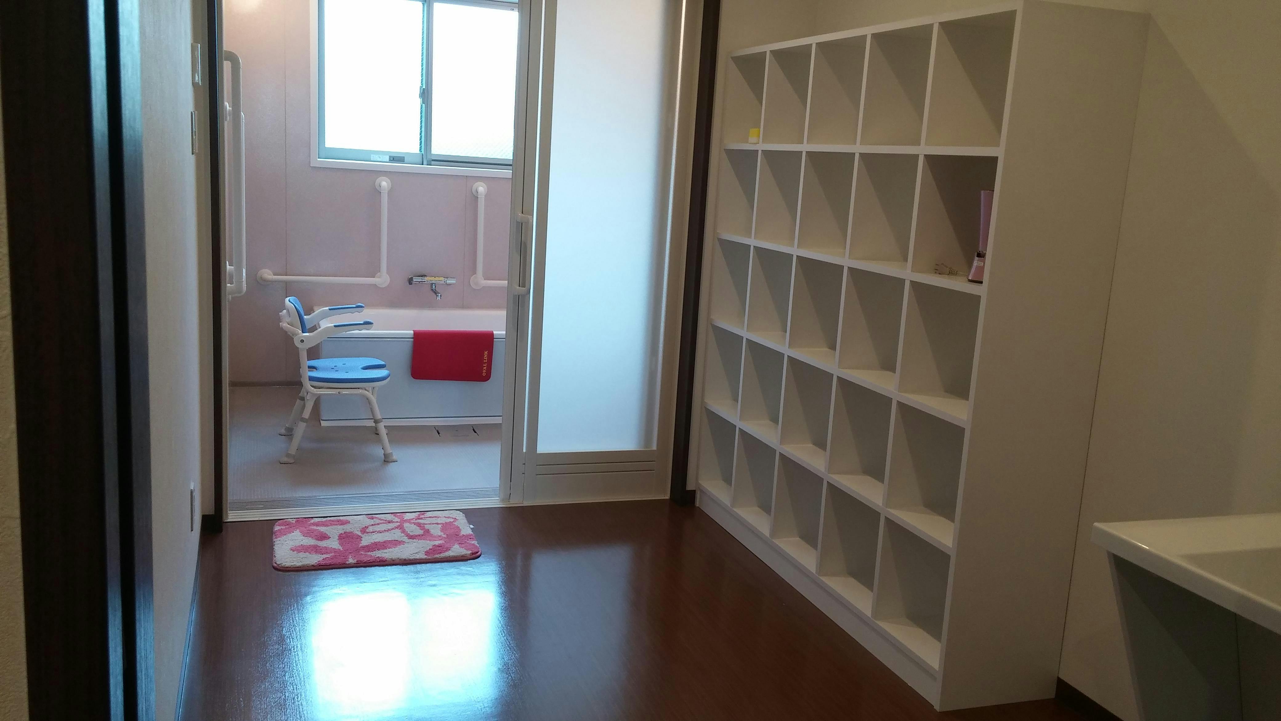 ライフパートナー星丘 脱衣所