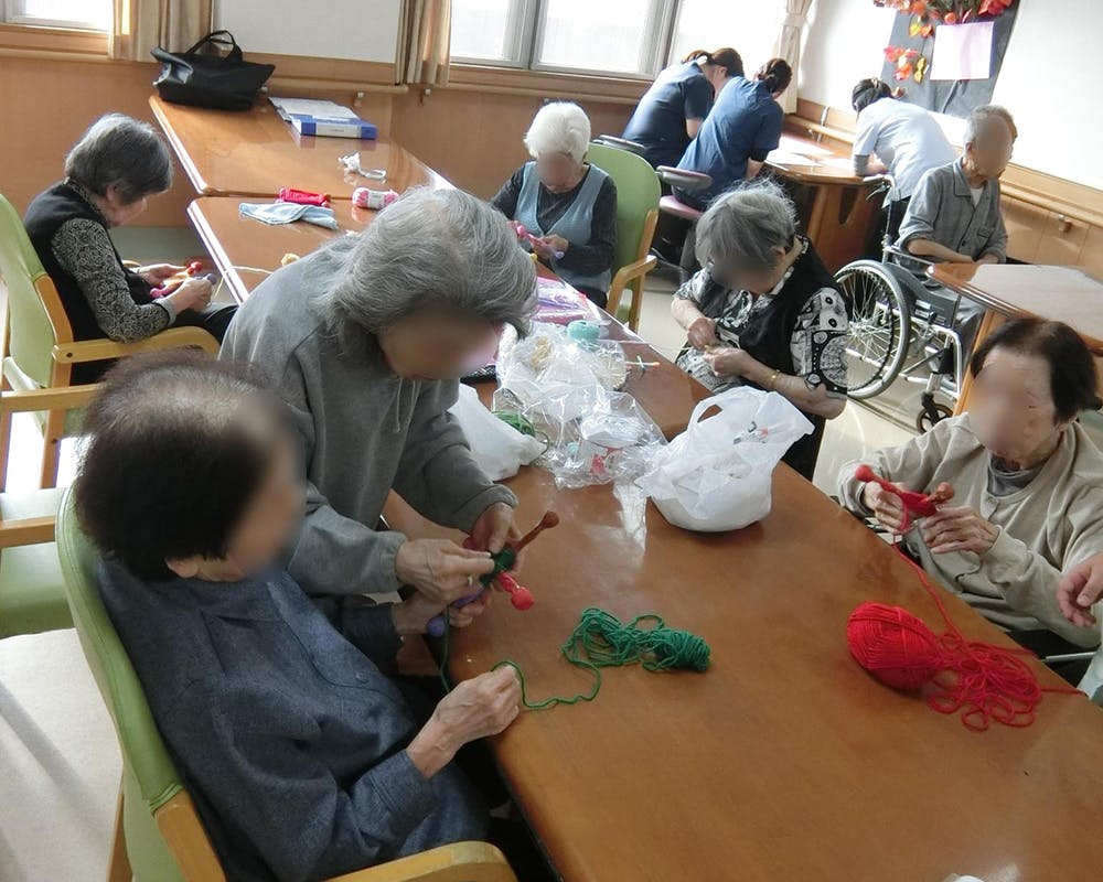 草加明生苑 物作りレクリエーション