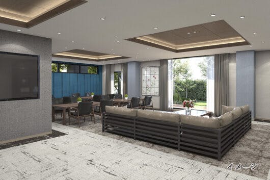 アズハイム春日部 ラウンジ