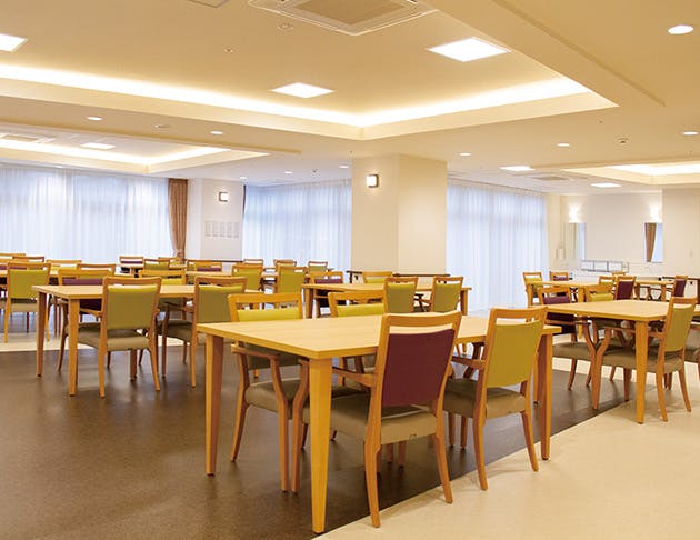 リアンレーヴ春日部 食堂兼機能訓練室